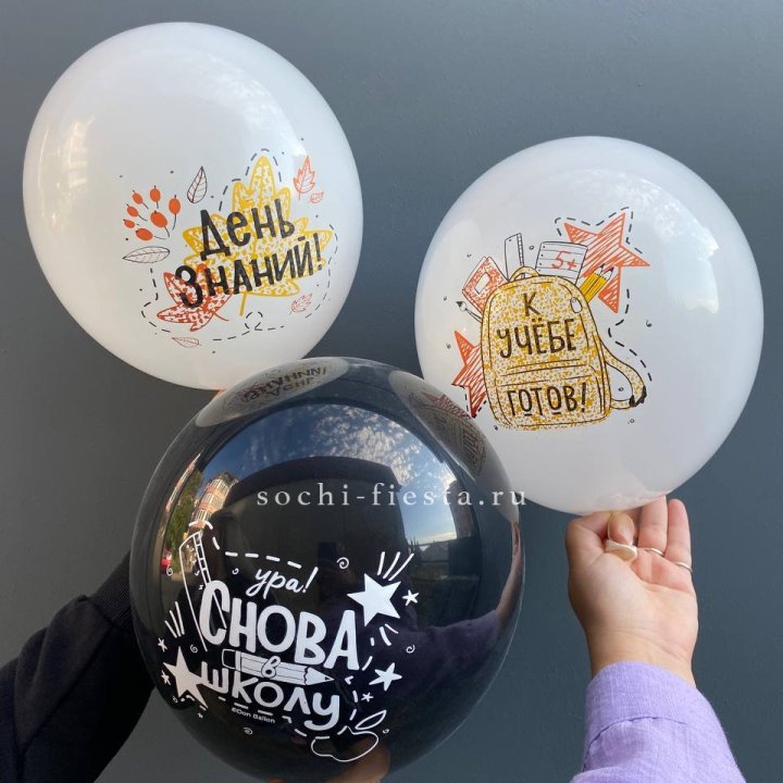 Воздушный шар к 1 сентября в Нижневартовске