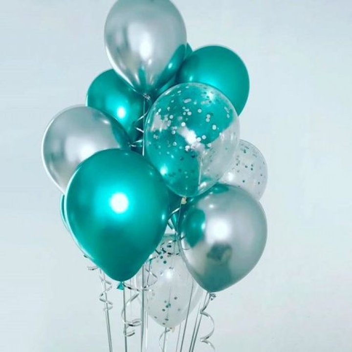 Фонтан шаров "Изумрудный" в Нижневартовске