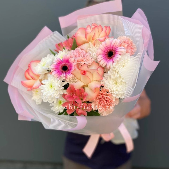 Яркий букет "Спринг" в Нижневартовске