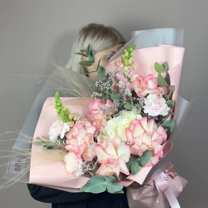  Букет  "Закат для неё" в Нижневартовске