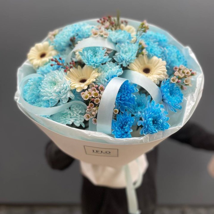 Букет "Голубые дали" с доставкой в Нижневартовске