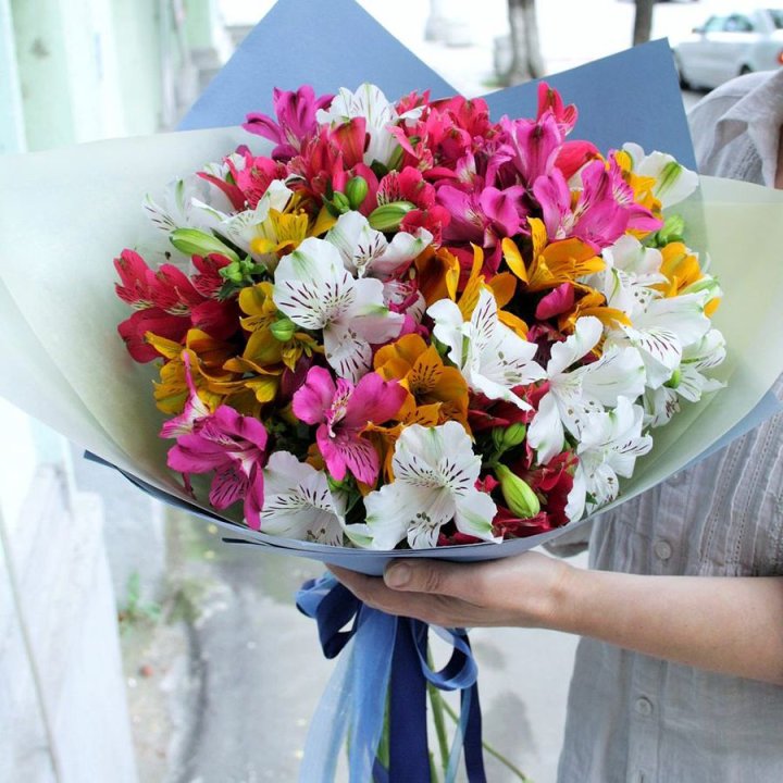 Микс альстромерий в Нижневартовске