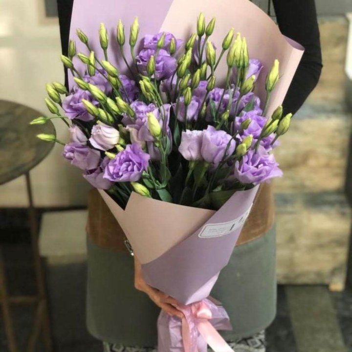 Букет эустом "Лило" в Нижневартовске