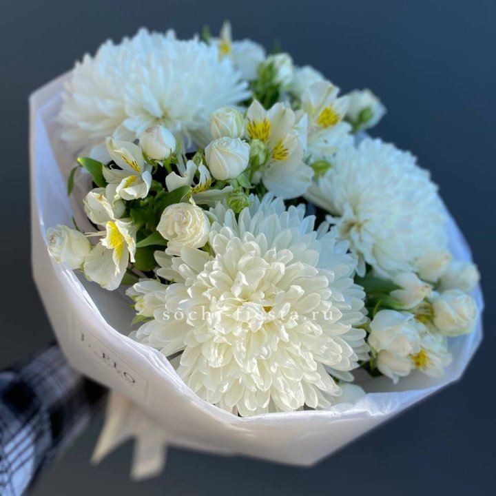 Букет из хризантем "Миранда" в Нижневартовске