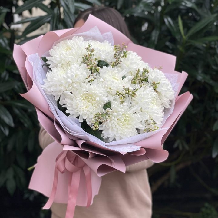 Букет хризантем №1 в Нижневартовске