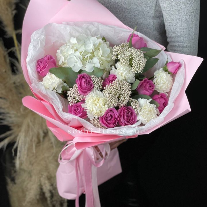 Букет с мисти бабблс №1 в Нижневартовске