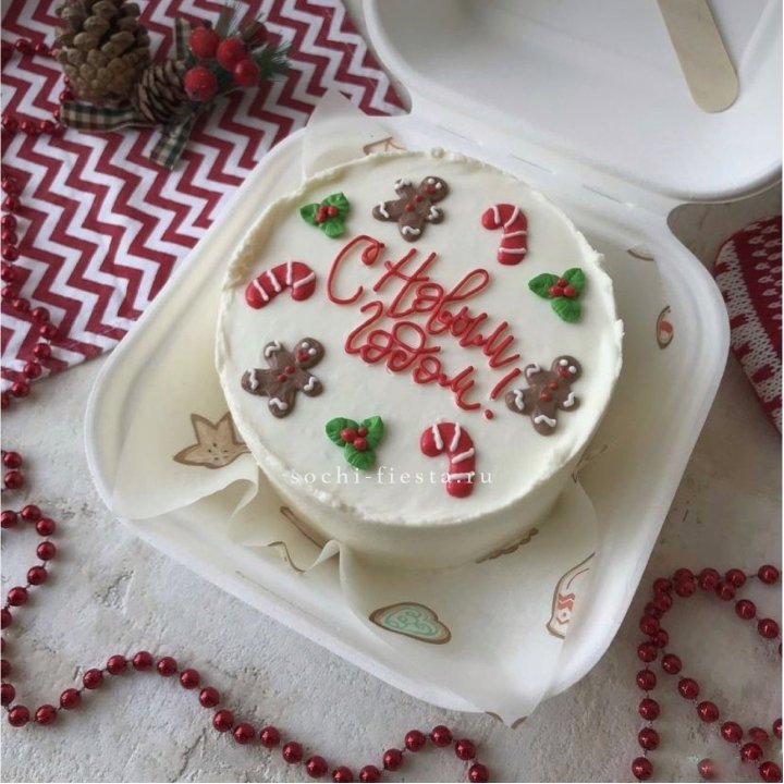 Бенто-торт "С Новым Годом!" в Нижневартовске