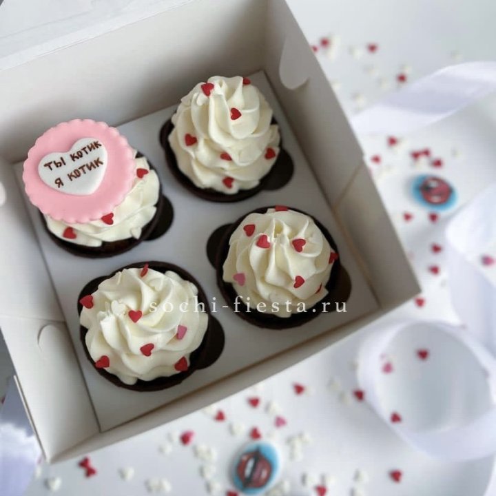 Набор капкейков "Для тебя" в Нижневартовске