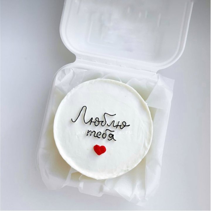 Бенто-торт "Люблю Тебя"  в Нижневартовске