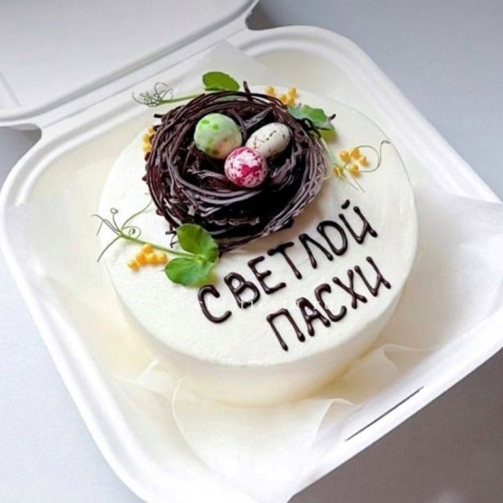 Бенто-торт "Светлой Пасхи" 1 в Нижневартовске