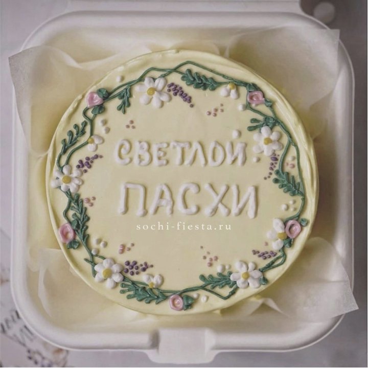Бенто-торт "Светлой Пасхи" 2 в Нижневартовске