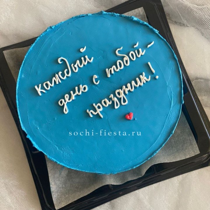 Бенто-торт "Каждый день с тобой праздник"  в Нижневартовске