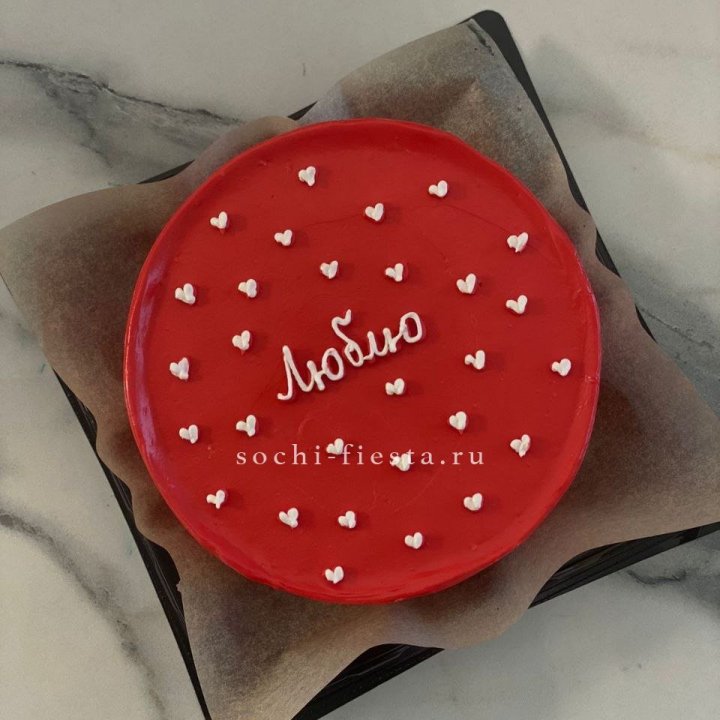 Бенто-торт "Люблю" в Нижневартовске