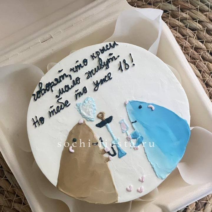 Бенто-торт "Крысы"  в Нижневартовске