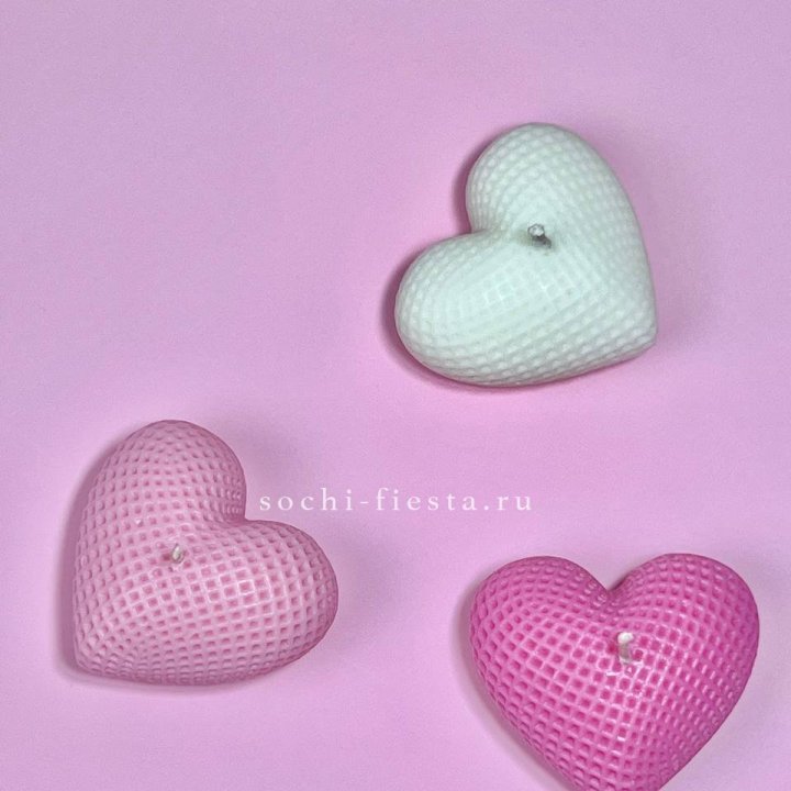 Набор свеч сердец в Нижневартовске