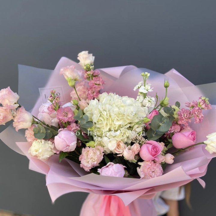 Дизайнерский букет "Фламинго" в Нижневартовске