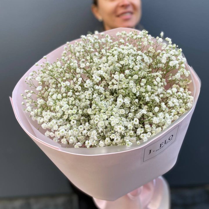 11 белых гипсофил в фоамиране в Нижневартовске