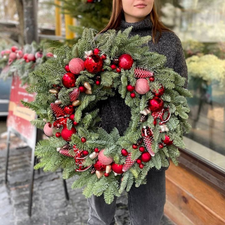 Рождественский венок  в Нижневартовске