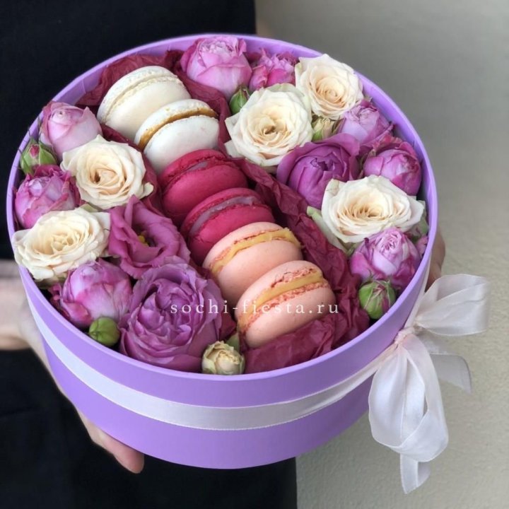 Цветочный бокс "Лаванди" в Нижневартовске