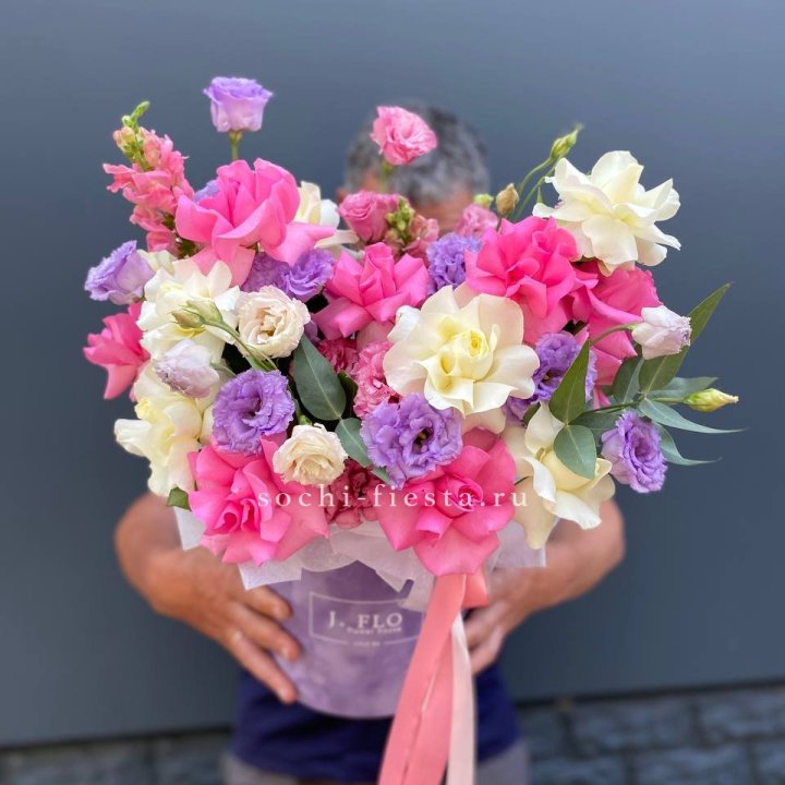 Цветочный бокс "Сиона" в Нижневартовске