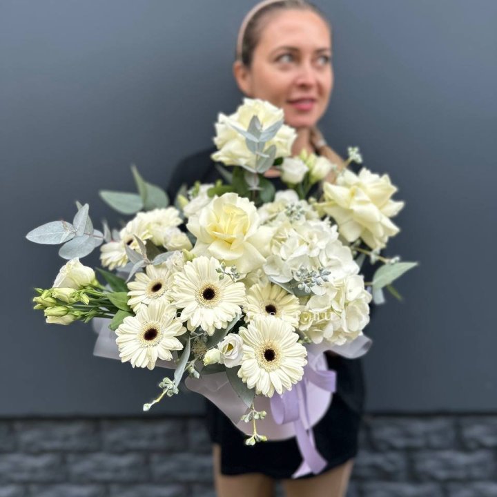 Цветочный бокс "Лавандовый сон" в Нижневартовске