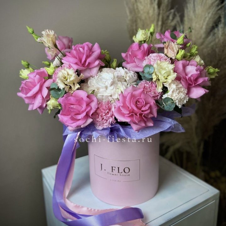 Цветочная коробка "Мишель" в Нижневартовске