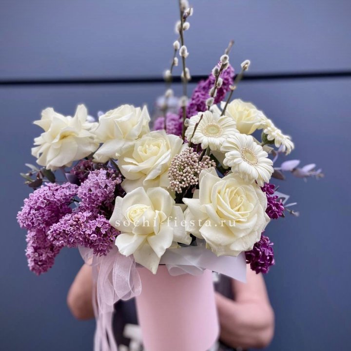 Цветочный бокс "Светлое Воскресенье" в Нижневартовске