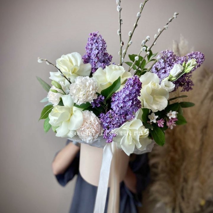 Цветочный бокс "Воскресенье" в Нижневартовске