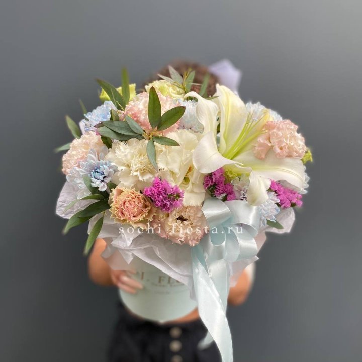 Дизайнерский цилиндр "Лилия" в Нижневартовске