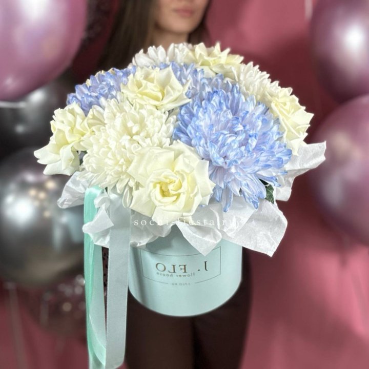 Коробка с цветами "Вольта" в Нижневартовске