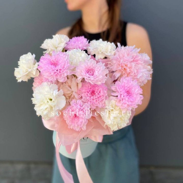 Коробка с цветами "Фиона" в Нижневартовске