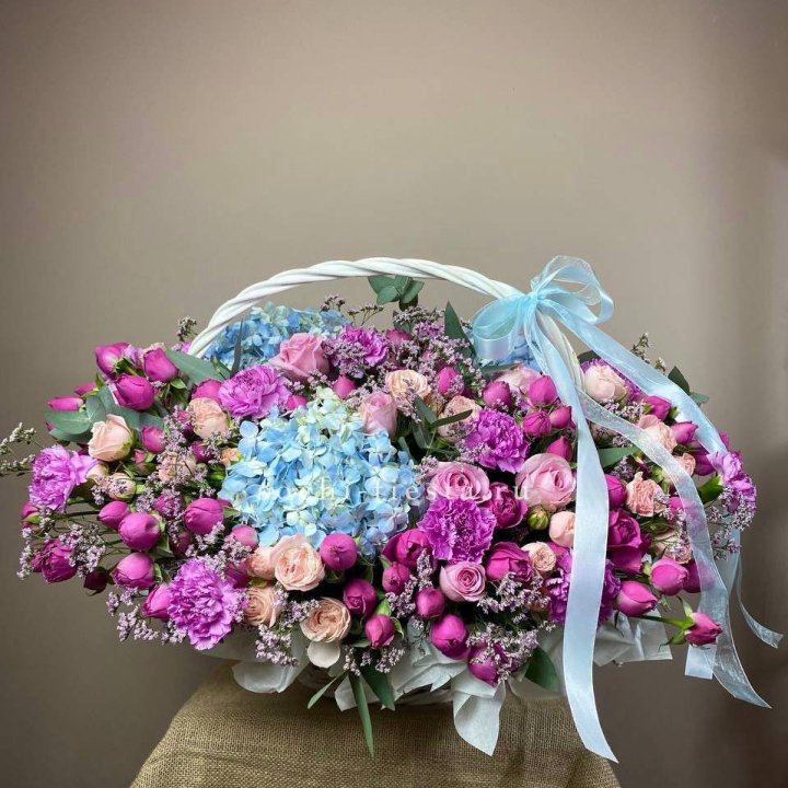 Авторская корзина "Лавандерия" в Нижневартовске