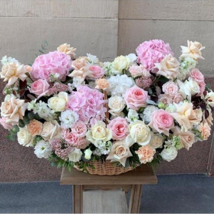 Цветочная корзина макси N2 в Нижневартовске