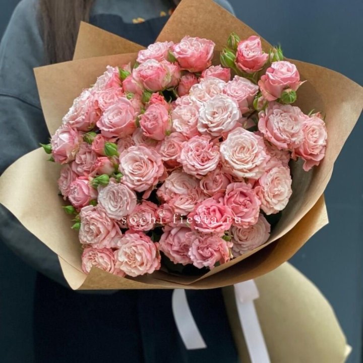 Пионовидные розы Bombastic №2 в Нижневартовске