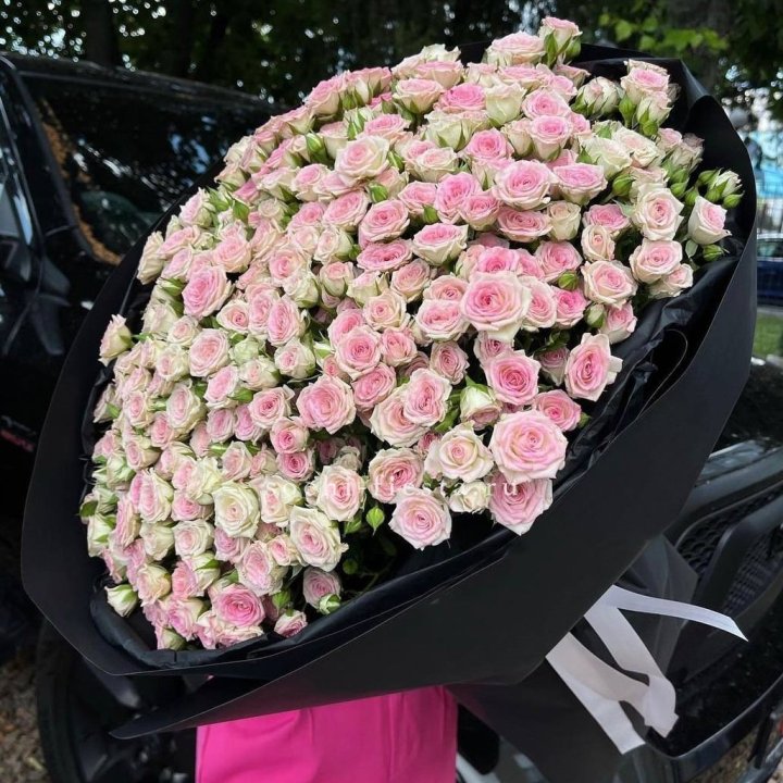 101 кустовая роза "Твистер" в Нижневартовске