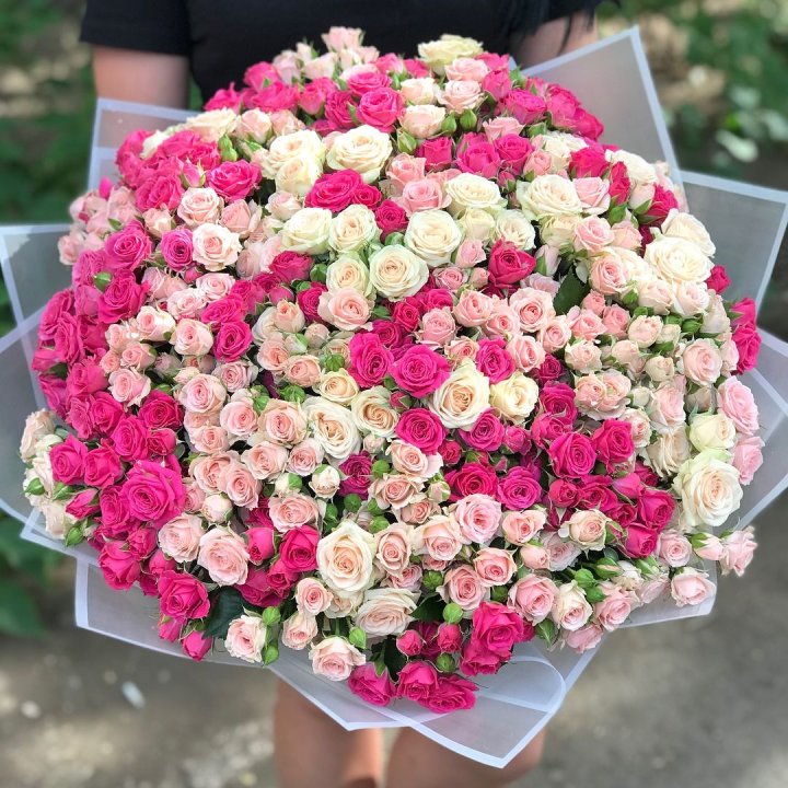 101 кустовая роза в Нижневартовске