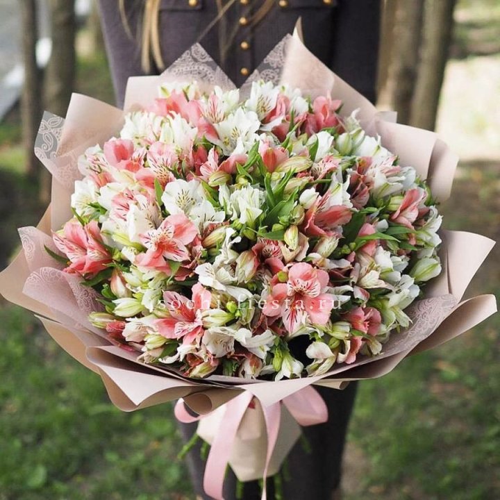 Букет альстромерий "ВАУ" в Нижневартовске