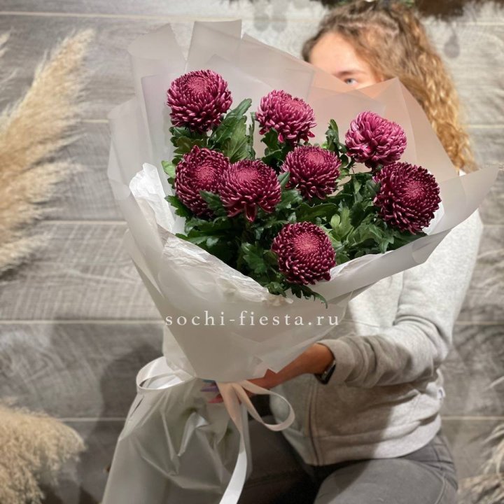 Хризантемы Бигуди в Нижневартовске