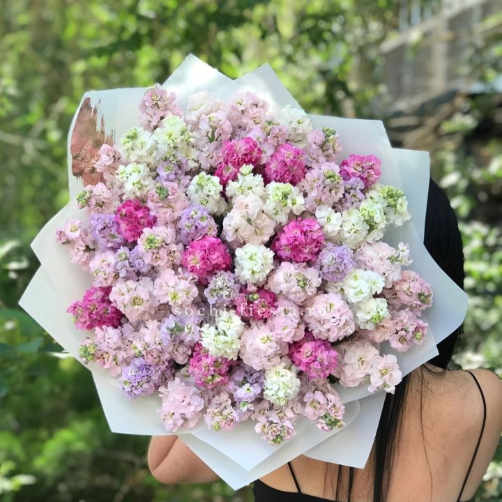 Букет ароматной маттиоллы №3 в Нижневартовске