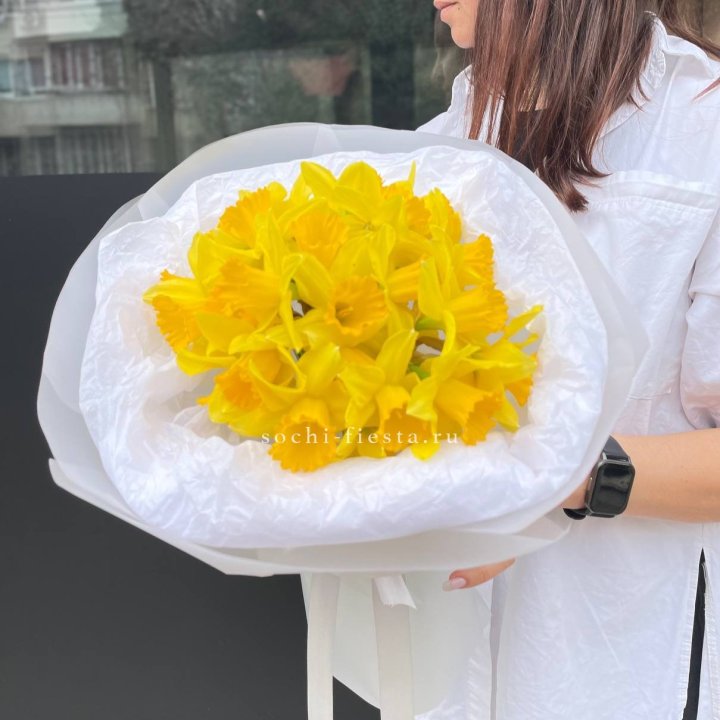 Нарциссы 25 шт в Нижневартовске