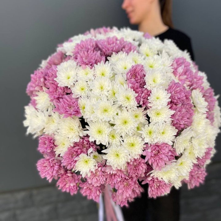  Букет 25 хризантем микс в Нижневартовске