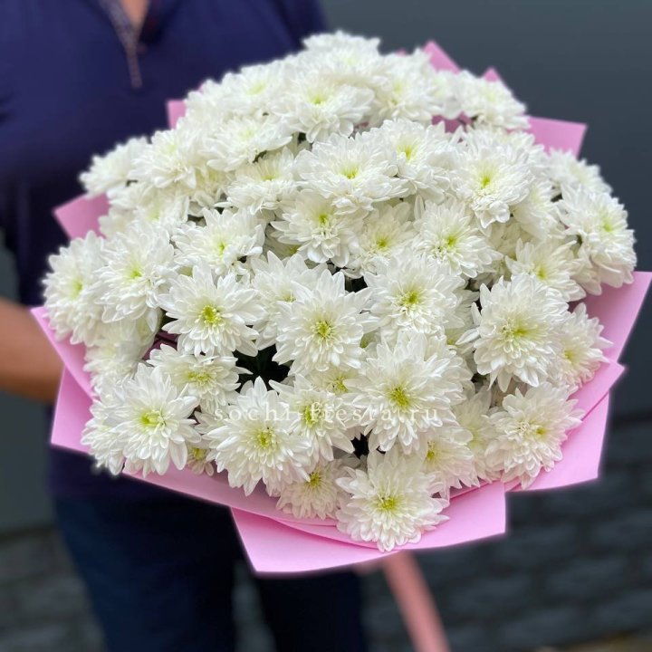  Букет 15 хризантем  в Нижневартовске