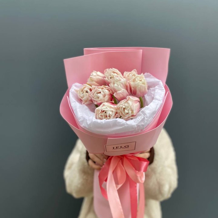 9 нежных тюльпанов в Нижневартовске