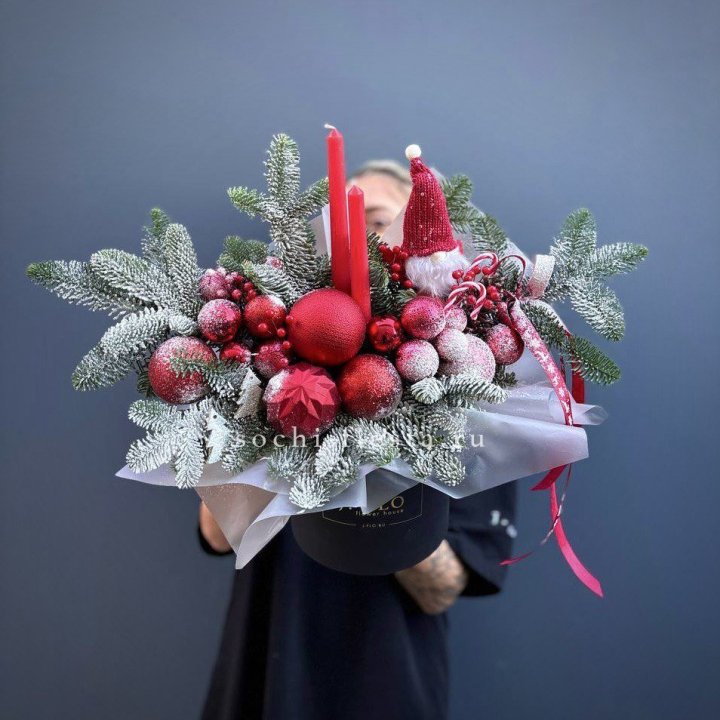 Композиция "Мери крисмас ред" в Нижневартовске