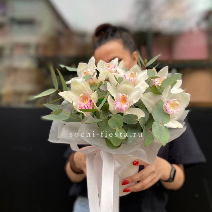 Бокс с орхидеями в Нижневартовске