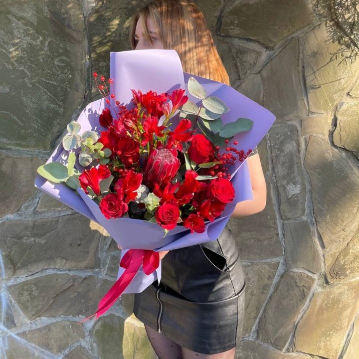 Букет c протеей "Алиса" в Нижневартовске