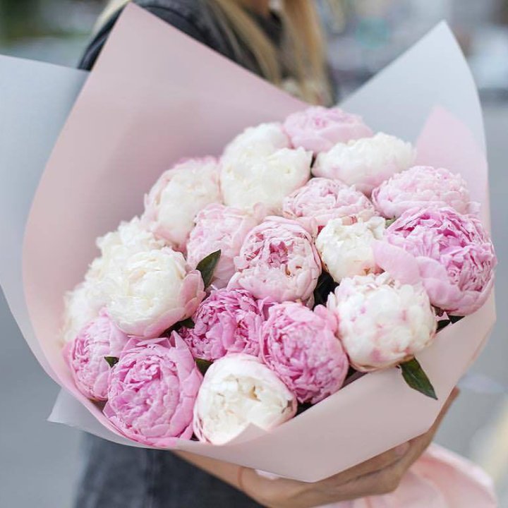 Букет пионов "Бутоника" в Нижневартовске