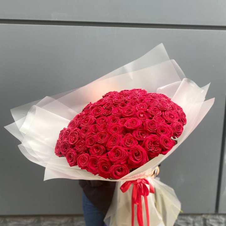 101 высокая роза в Нижневартовске