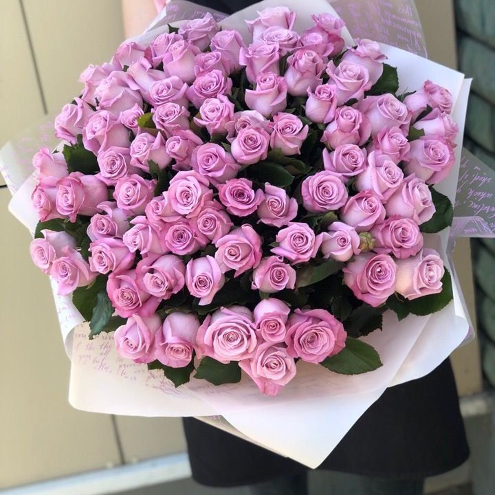 71 розовая роза "Маритим" в Нижневартовске