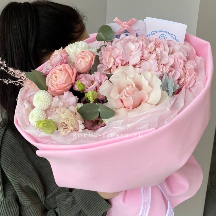 Авторский букет "Пинки" в Нижневартовске